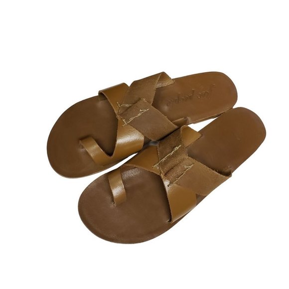 Free People Shoes - Free People Brown Sandals Minimalist Summer Style